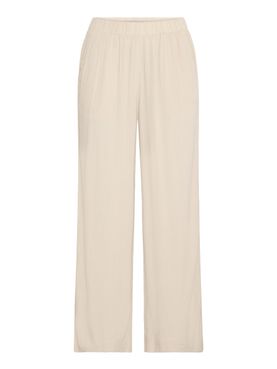 Pantalone Straight Ichi Ihmarrakech da Donna - Beige