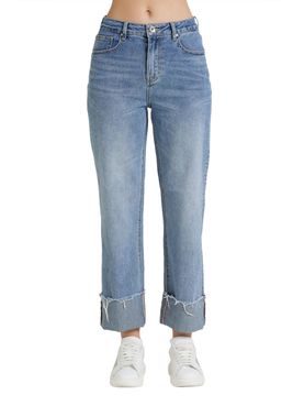 Jeans Wide Take Two da Donna - Denim
