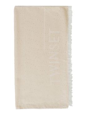 Twin Set Scarf Beige - Women's