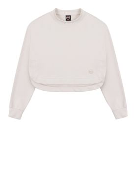 Felpa Colmar Cropped da Donna - Bianco