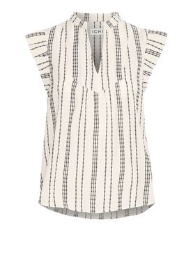 Blusa Ichi Ihjosine da Donna - Avorio