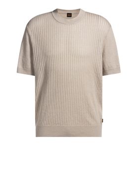 Hugo Boss Men's Ajordino Sweater - Beige