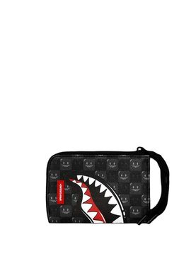 Sprayground Sharks In Paris Unisex Wallet - Gray
