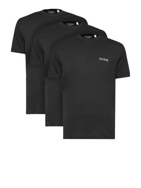 Maglietta Rossa Guess Uomo, Slim Fit In Cotone - Logo Rilievo, Comfort E Stile - 3