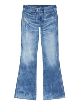 Jeans a Zampa Diesel D-Hush da Donna - Denim