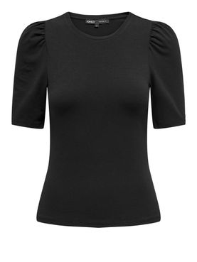 T-shirt Only Pufftop da Donna - Nero