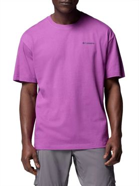 T-shirt Columbia da Uomo - Fuxia