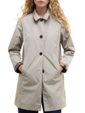 Barbour Trench Coat Ivory - Women's