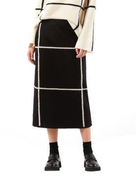 Penny Black Midi Skirt Black - Women's