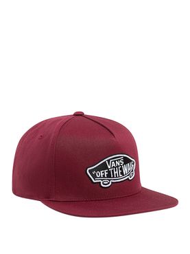 Berretto con Visiera Vans Snapback da Uomo - Bordeaux