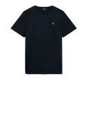 t-shirt lyle & scott slub da uomo - blu
