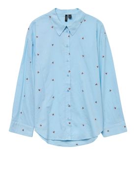 Camicia Casual Vero Moda da Donna - Celeste