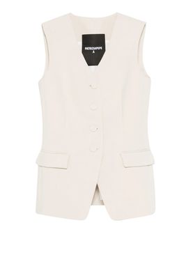 Patrizia Pepe Weste Beige - Damen