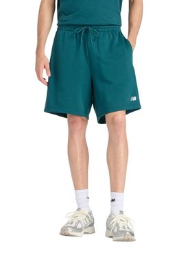 Bermuda Casual New Balance da Uomo - Verde
