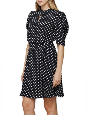 Vestito Mini Mar De Margaritas Kimberly da Donna - Nero