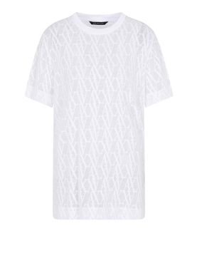 T-shirt Armani Exchange da Donna - Bianco
