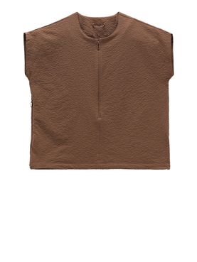 Blusa Jeanne Baret Sunflower da Donna - Marrone