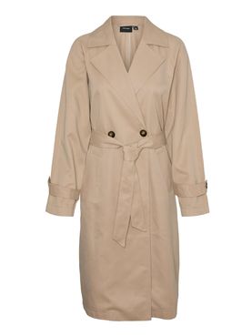 Vero Moda Trench Coat Beige - Women's