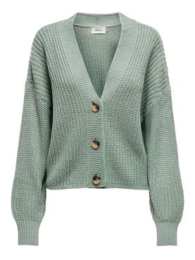 Cardigan Only Carol Nice da Donna - Verde
