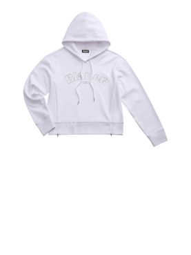Felpa Cappuccio Blauer Fayette da Donna - Bianco
