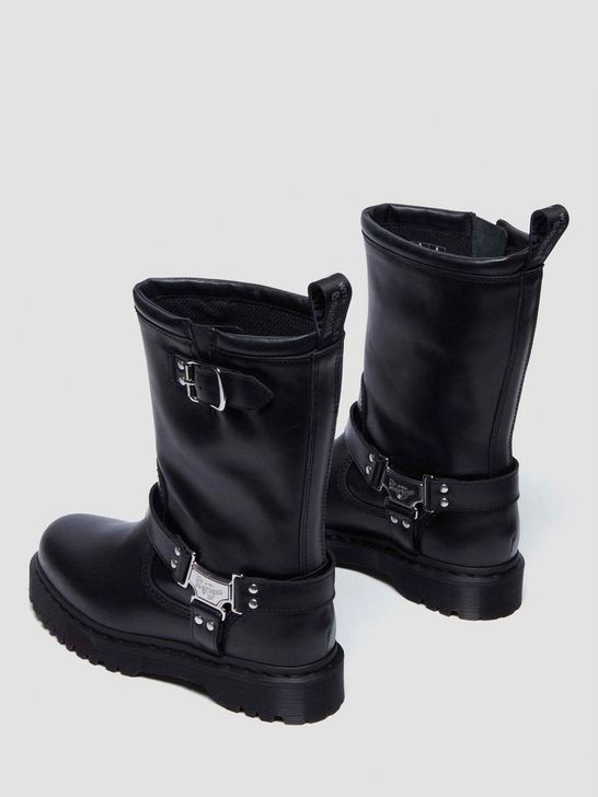 Dr. Martens Anistone Hi boot for Women - Black | Zedstore