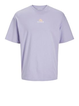 T-shirt Jack e Jones  Ames da Uomo - Viola