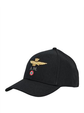 Men's Air Force Visor Cap - Black