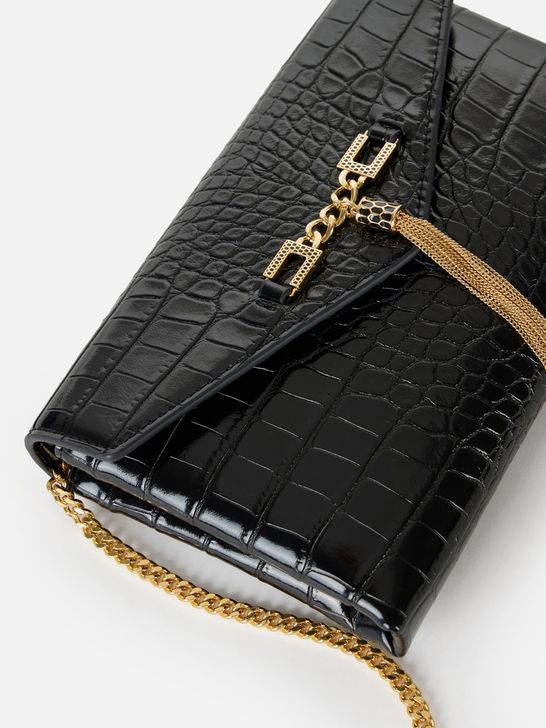 Elisabetta Franchi Women's Shoulder Bag - Black | Zedstore