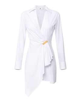Vestito Mini Elisabetta Franchi da Donna - Bianco