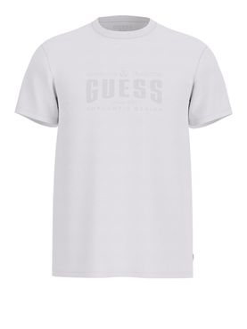 T-shirt Guess Bsc Tradition da Uomo - Bianco