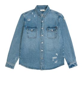 Giubbino di Jeans Gianni Lupo da Uomo - Denim