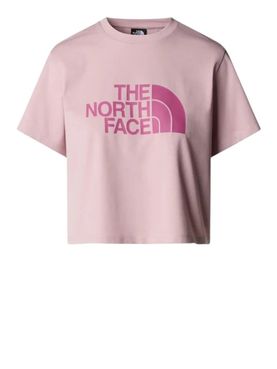 T-shirt The North Face Relaxed Cropped da Donna - Rosa
