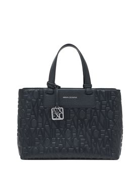 Borsa Shopper Armani Exchange da Donna - Nero