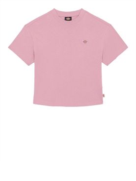 T-shirt Dickies Oakport da Donna - Rosa