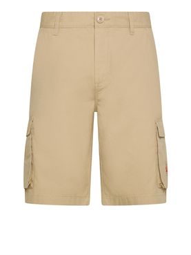 Bermuda Casual Sun68 Military Beach da Uomo - Beige