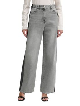 Guess Womens Opal High-waist Wide Calf Pants Gray Xs Petite GUESS Womens Opal High-Waist Wide Calf Pants Gray XL At Women's Clothing Store Pantalon Guess Para Mujer