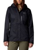 giubbino columbia pouring adventure da donna - nero