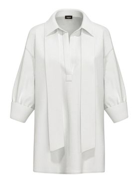 Blusa Emme Marella Cripta da Donna - Bianco