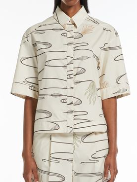 Camicia Fantasia Max Mara da Donna - Beige