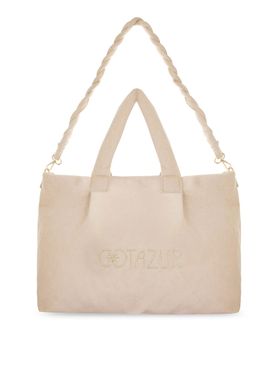 Borsa Mare Cotazur da Donna - Beige