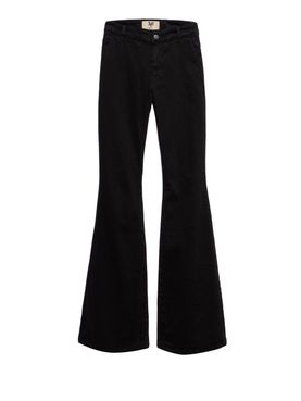 Jeans a Zampa Aniye By Isa da Donna - Nero