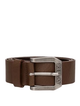 Replay Crust Bufalo Ledergürtel für Herren - Braun