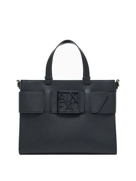 Borsa Shopper Armani Exchange da Donna - Nero