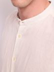 camicia-casual-gaudi-da-uomo-bianco
