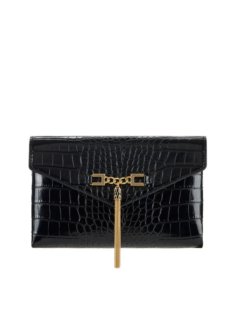 【最終お値下げ】ELISABETTA FRANCHI ブラック　ゴールドバックル Iconic | Elisabetta Franchi