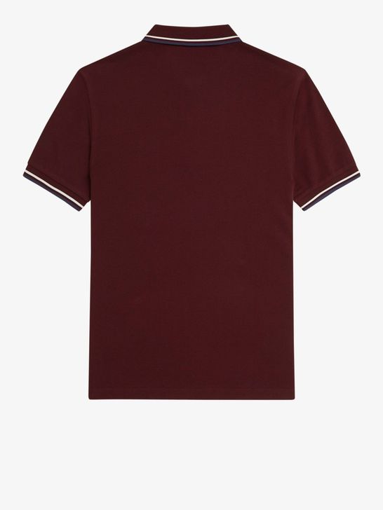 polo-fred-perry-twin-tipped-da-uomo-bordeaux-1d9f91