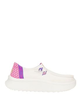 Slip On Hey Dude Wendy Peak Chambray for Women - White