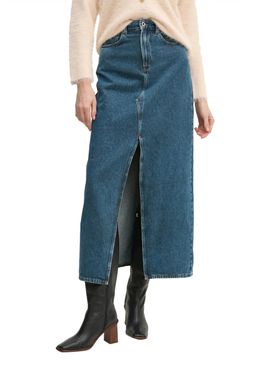 Gonna Longuette Pepe Jeans da Donna - Denim