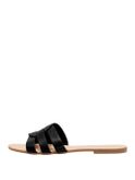 only flip flops black - women's