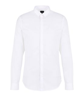 Camicia Classica Armani Exchange da Uomo - Bianco
